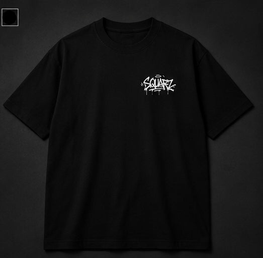 Urban Script Tee - Black