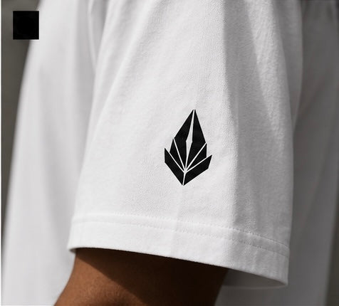 Urban Script Tee - White