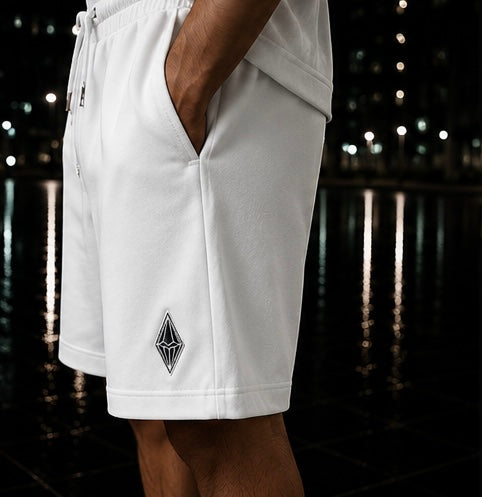 Gesture Shorts - White