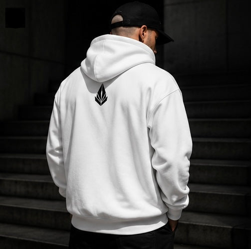 Urban Graffiti Hoodie   -  White