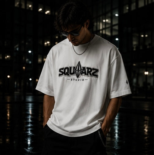 Signature 3D Tee - White