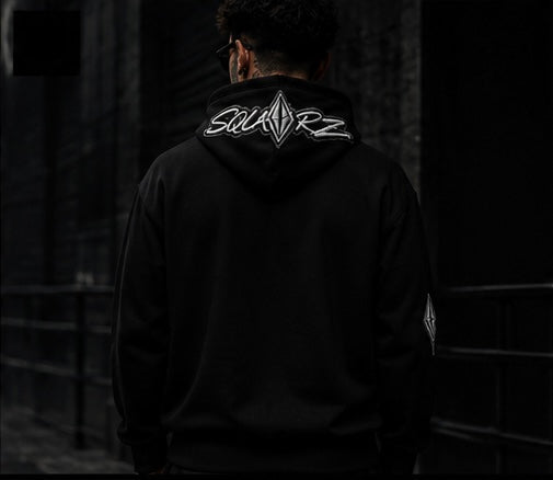 Signature Backmark Hoodie - Black