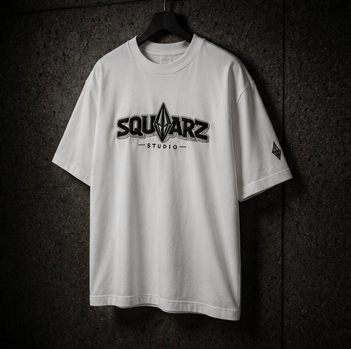 Signature 3D Tee - White