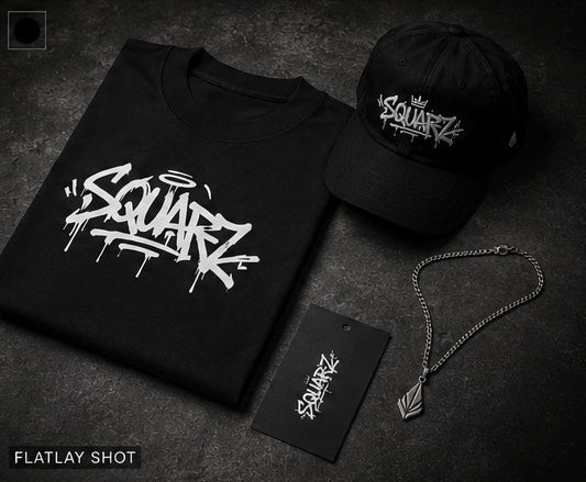 Urban Graffiti Tee - Black