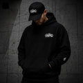 Urban Script Hoodie - Black