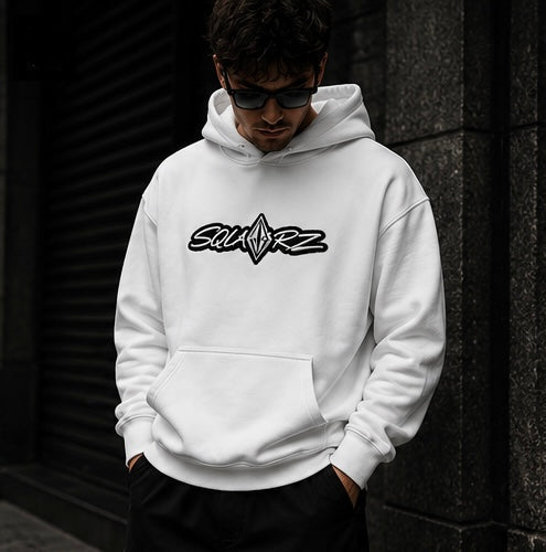 Signature Hood Hoodie - White