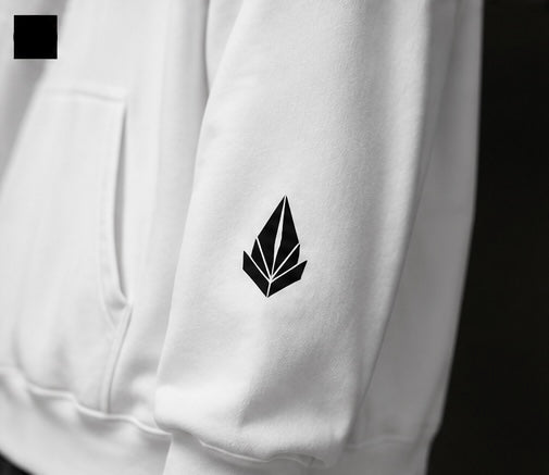 Urban Graffiti Hoodie   -  White