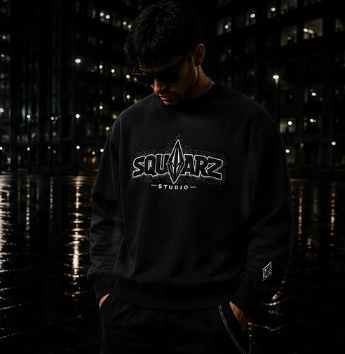 Signature 3D Hoodie - Black