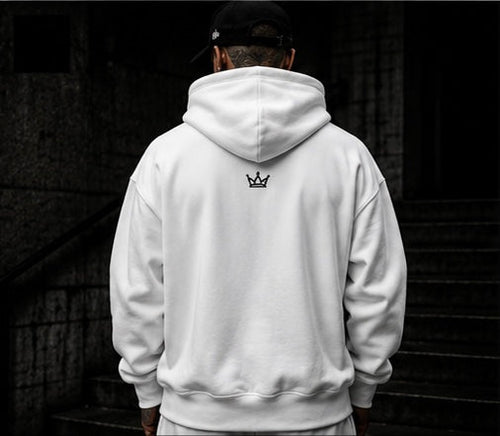 Crown Hoodie - White