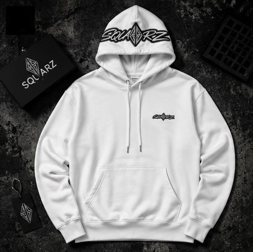 Signature Backmark Hoodie - White