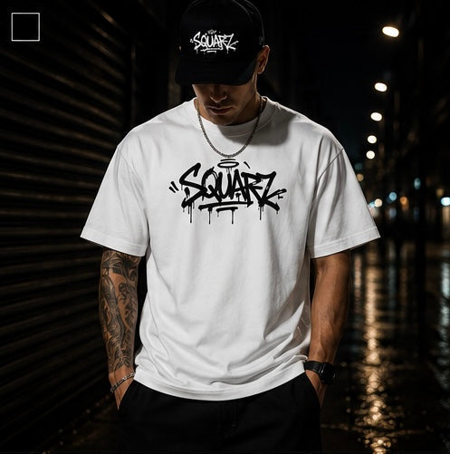 Urban Graffiti Tee - White
