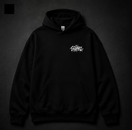 Urban Script Hoodie - Black